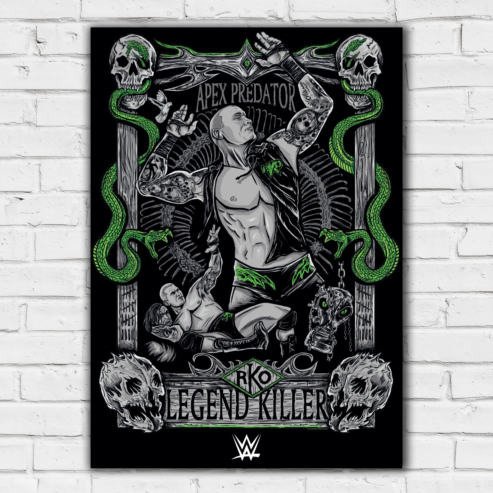 Randy Orton Legend Killer Graphic WWE Print Poster