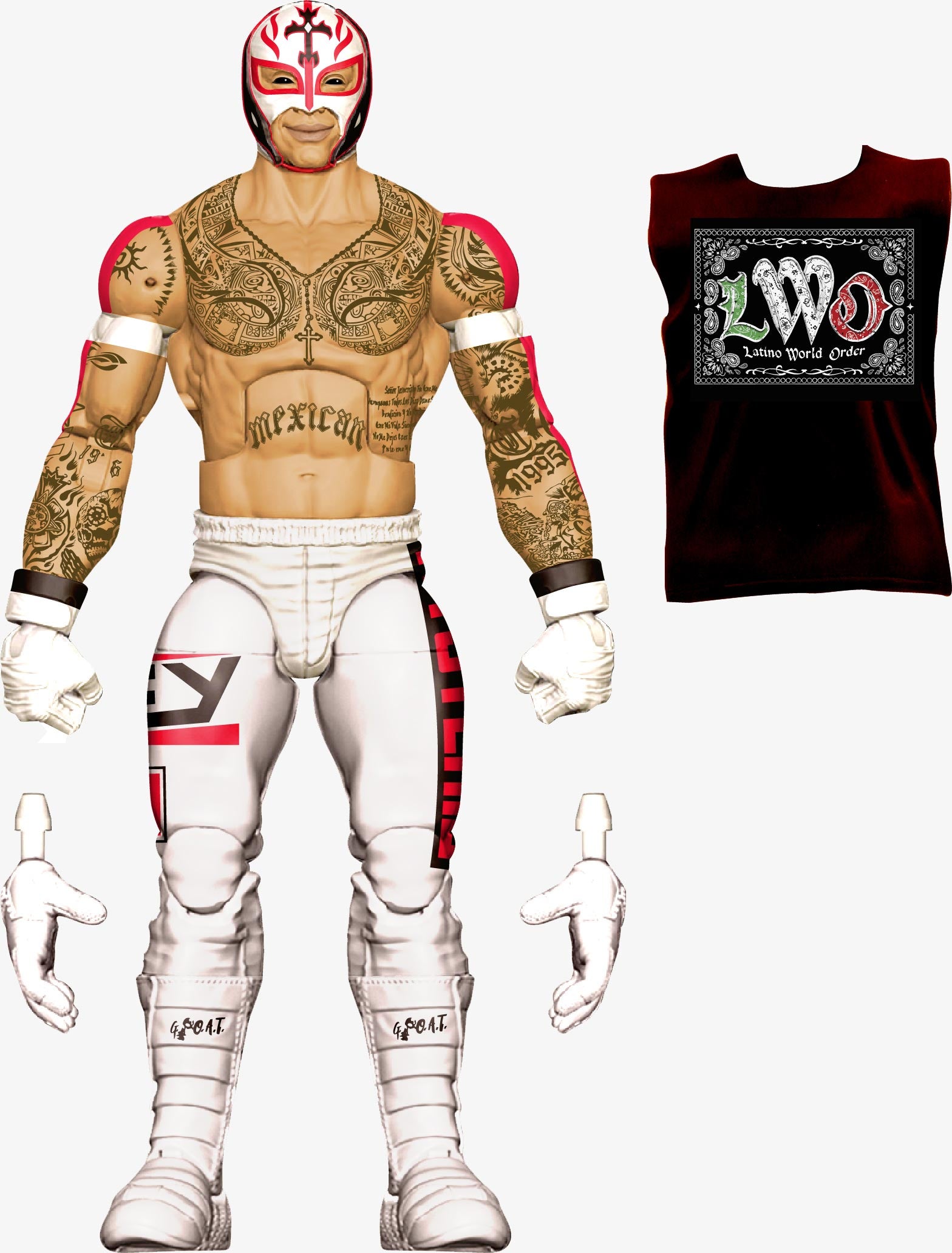 Rey Mysterio WWE Elite Collection Series #124