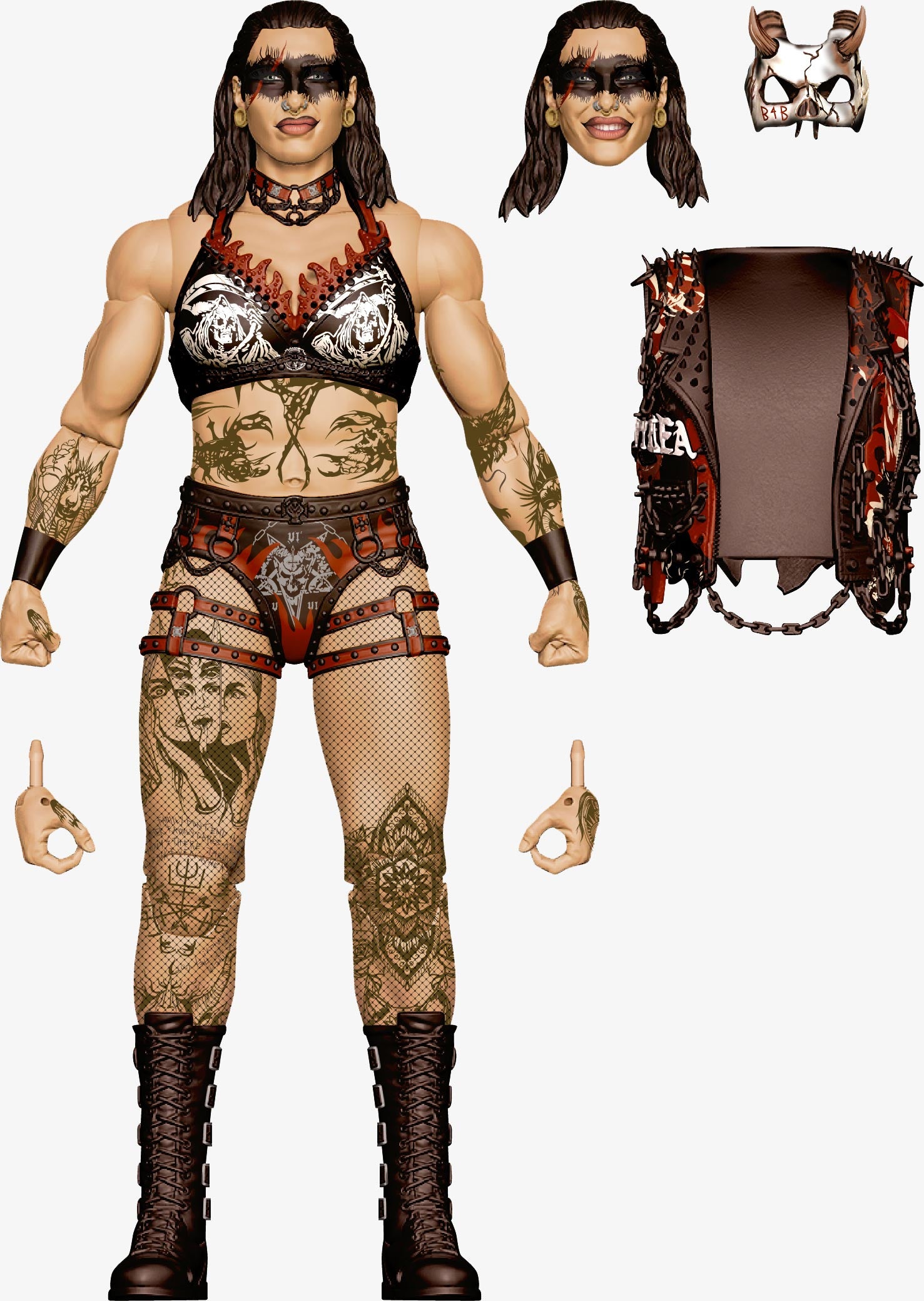 Rhea Ripley WWE Ultimate Edition Series #30