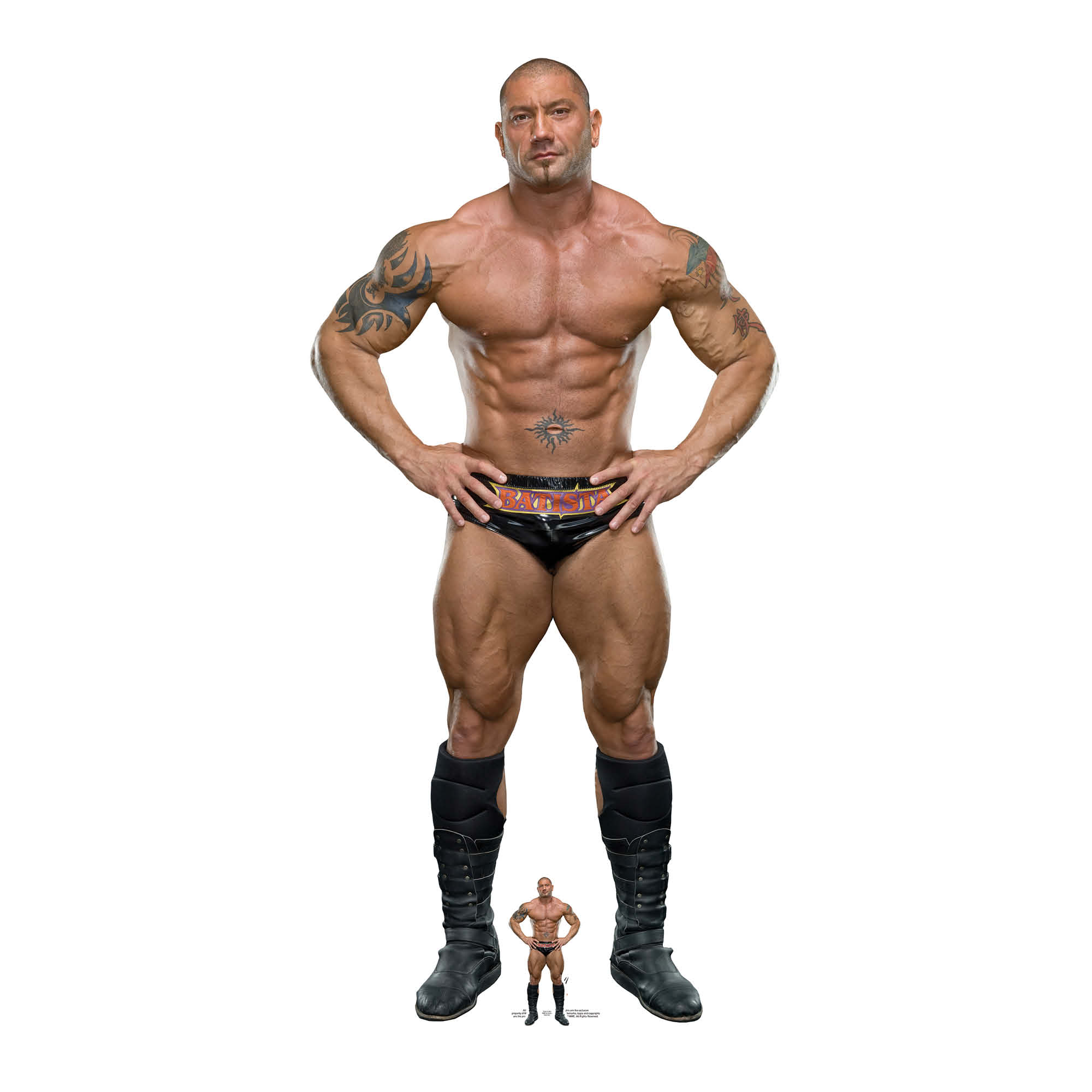 Batista WWE Cardboard Cut Out