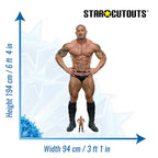 Batista WWE Cardboard Cut Out