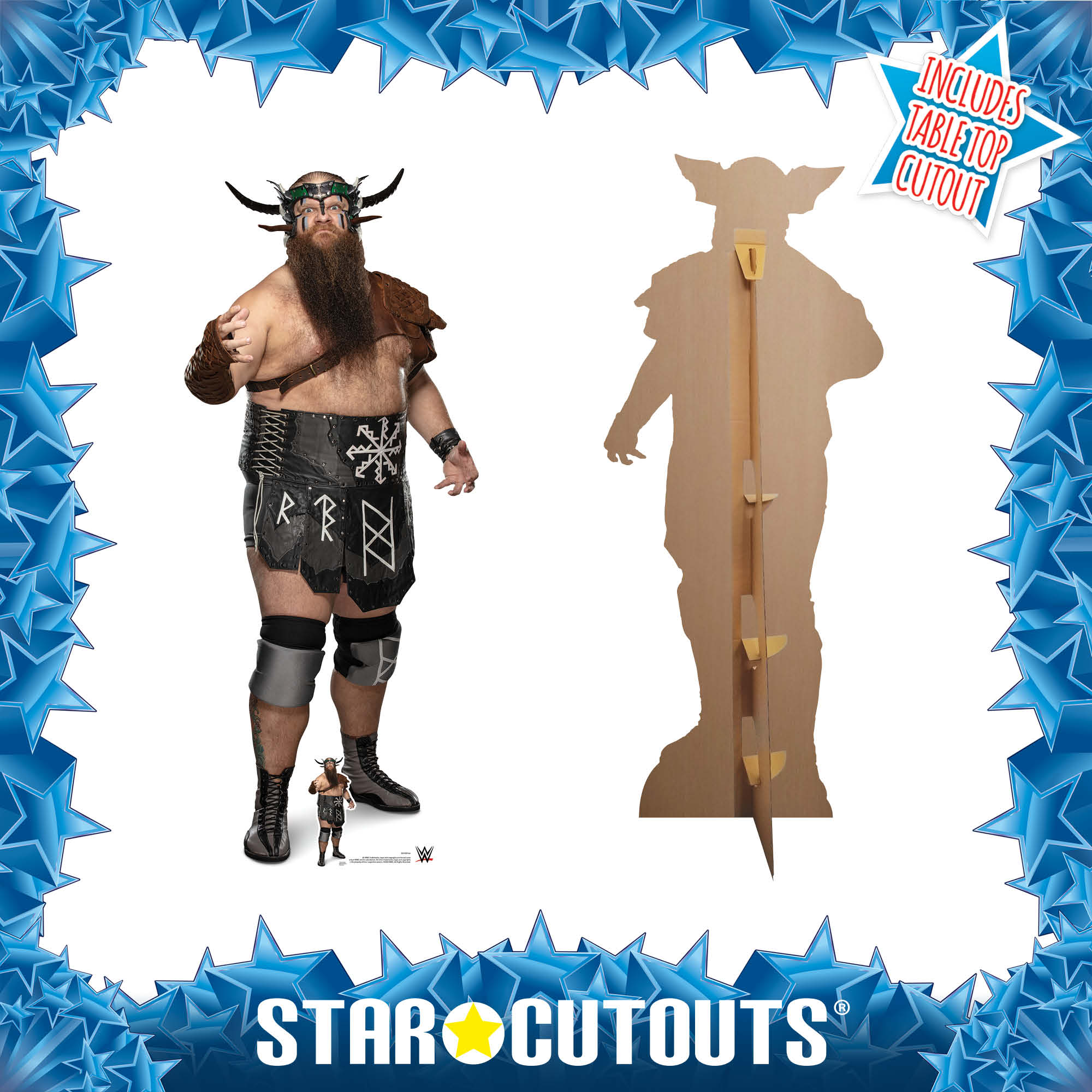 Ivar WWE Cardboard Cut Out