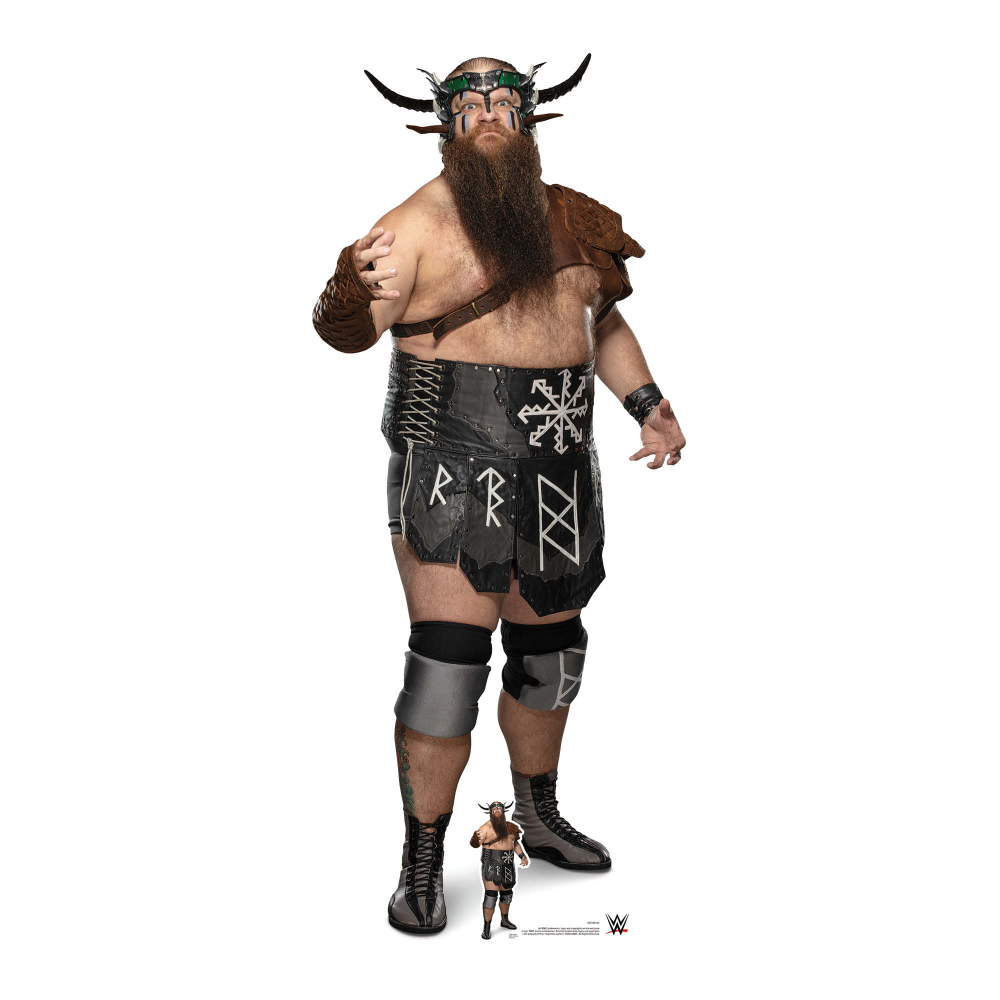 Ivar WWE Cardboard Cut Out