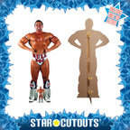 British Bulldog WWE Cardboard Cut Ou