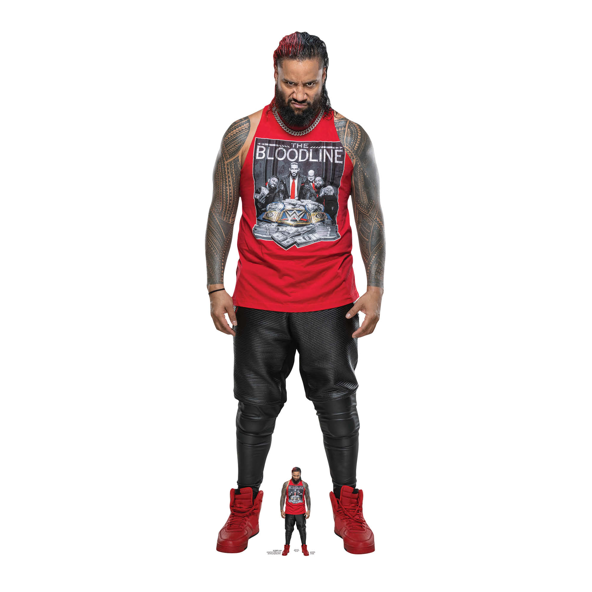 Jimmy Uso WWE Cardboard Cut Out