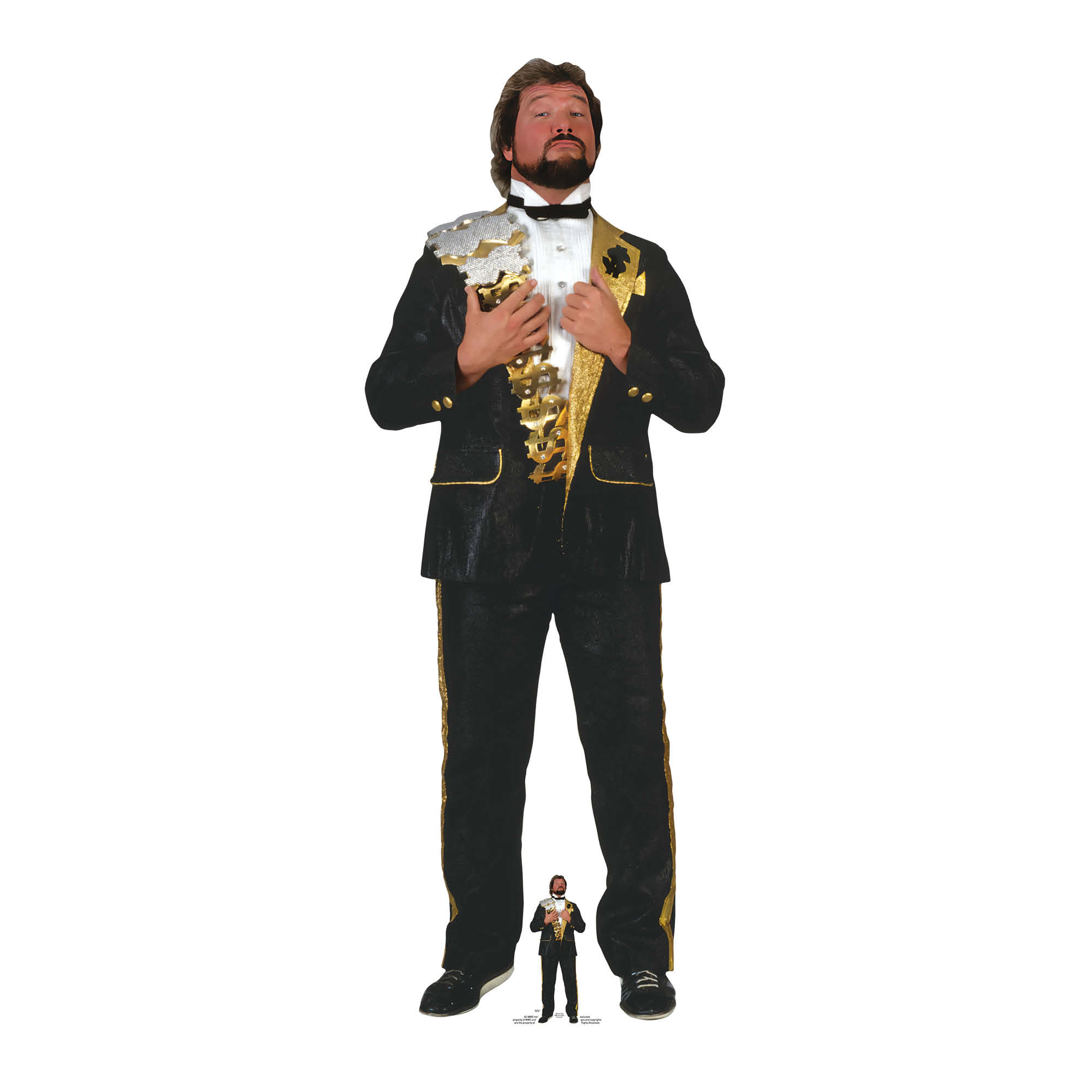 Million Dollar Man Ted DiBiase WWE Cardboard Cut Out