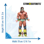 Ultimate Warrior WWE Cardboard Cut Out 2