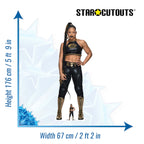 Bianca Belair WWE Cardboard Cut Out 2
