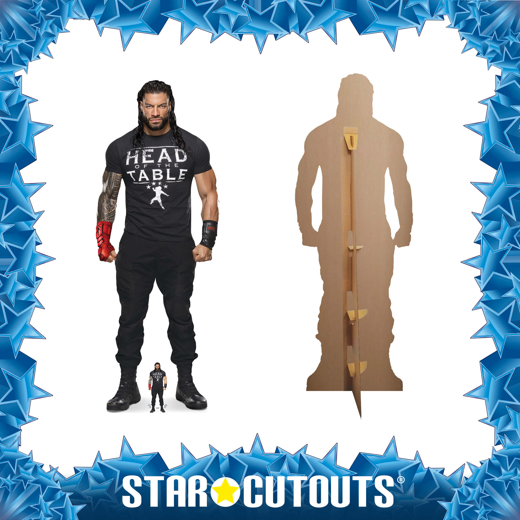 Roman Reigns WWE Cardboard Cut Out