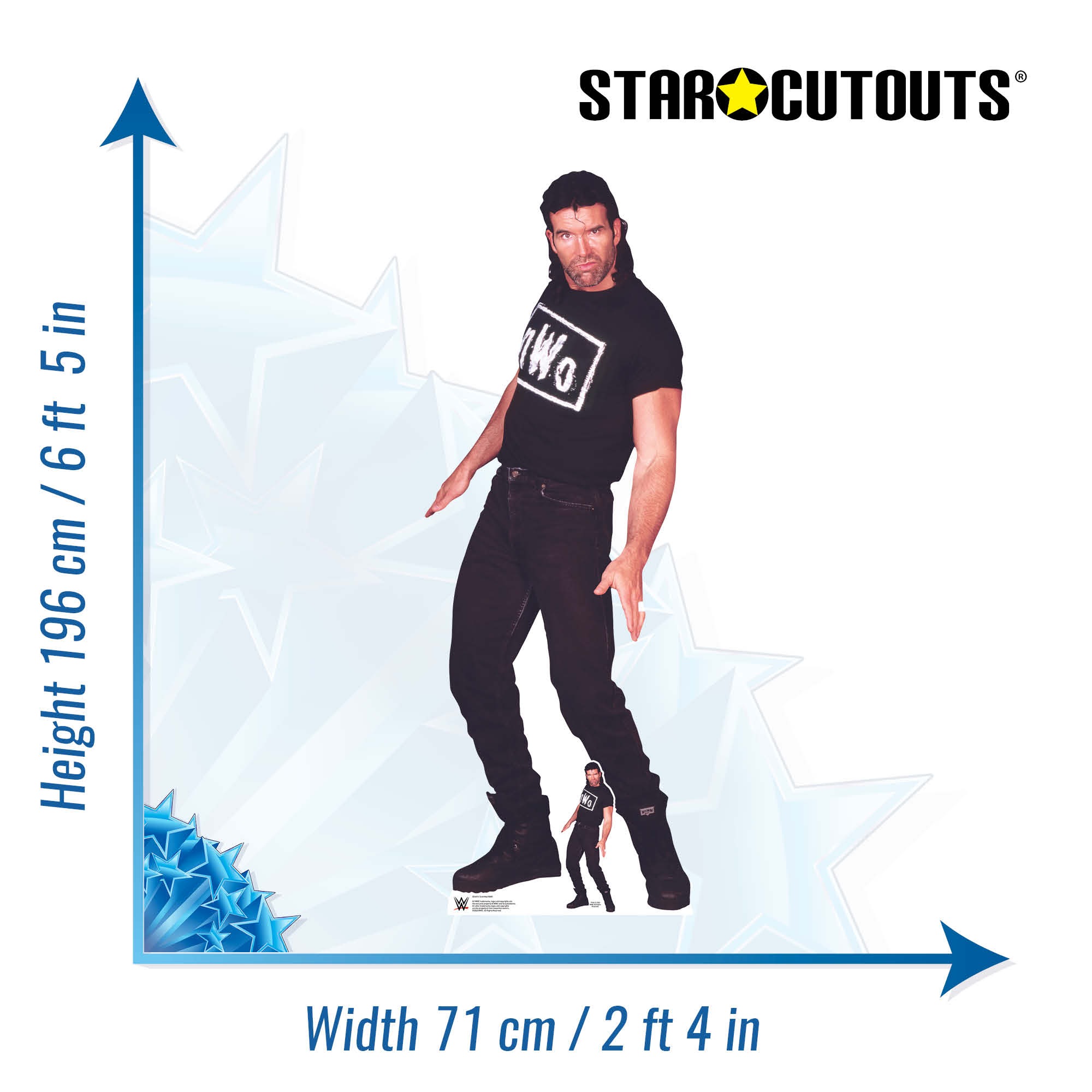 Scott Hall WWE Cardboard Cut Out (nWo)