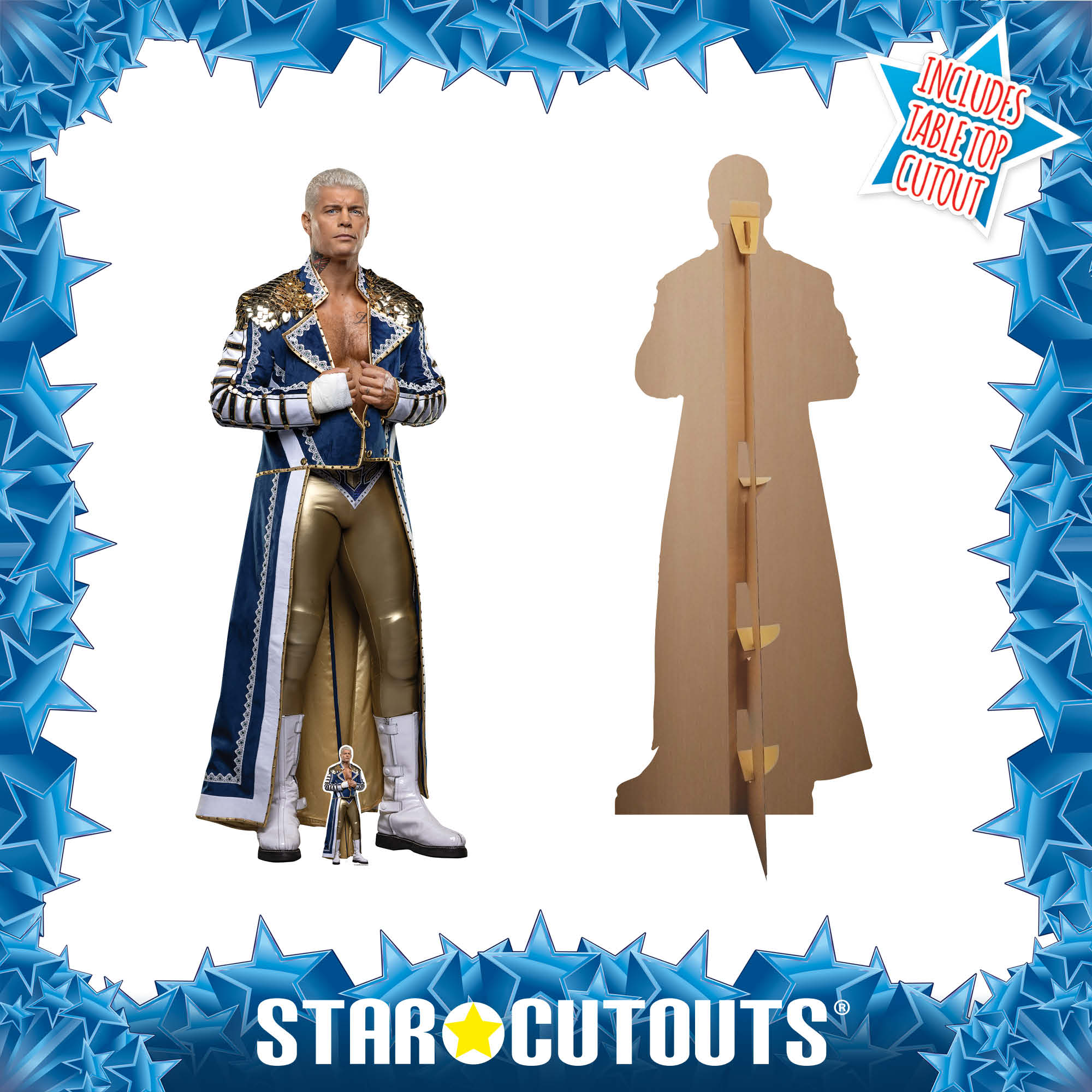"The American Nightmare" Cody Rhodes WWE Cardboard Cut Out #2