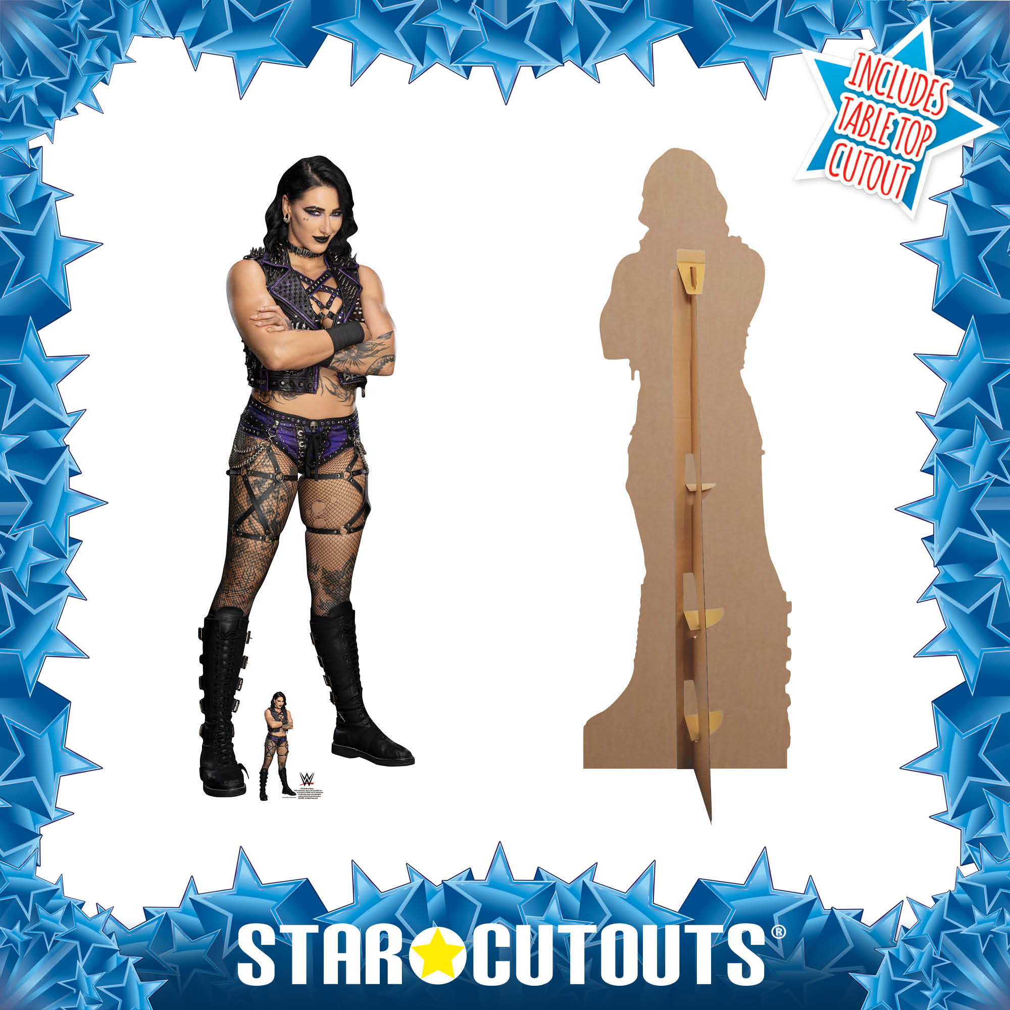 Rhea Ripley WWE Cardboard Cut Out #2