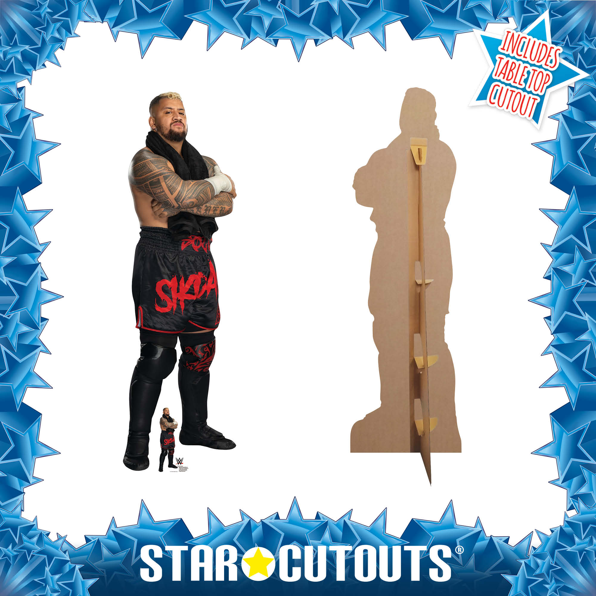 Solo Sikoa WWE  Cardboard Cut Out