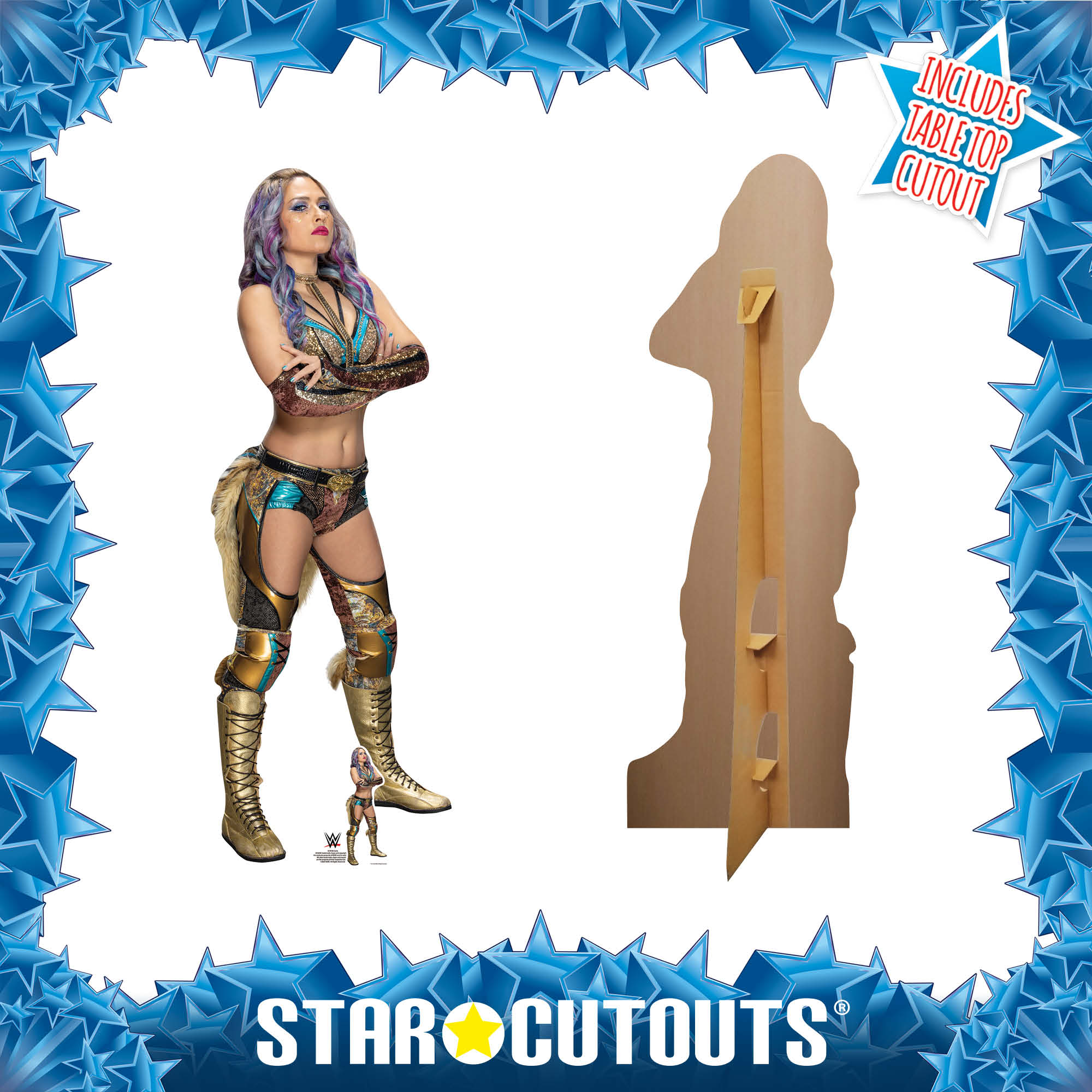 Giulia WWE Cardboard Cut Out