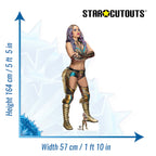 Giulia WWE Cardboard Cut Out