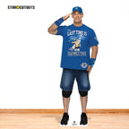 John Cena WWE Cardboard Cut Out (Blue T-Shirt)