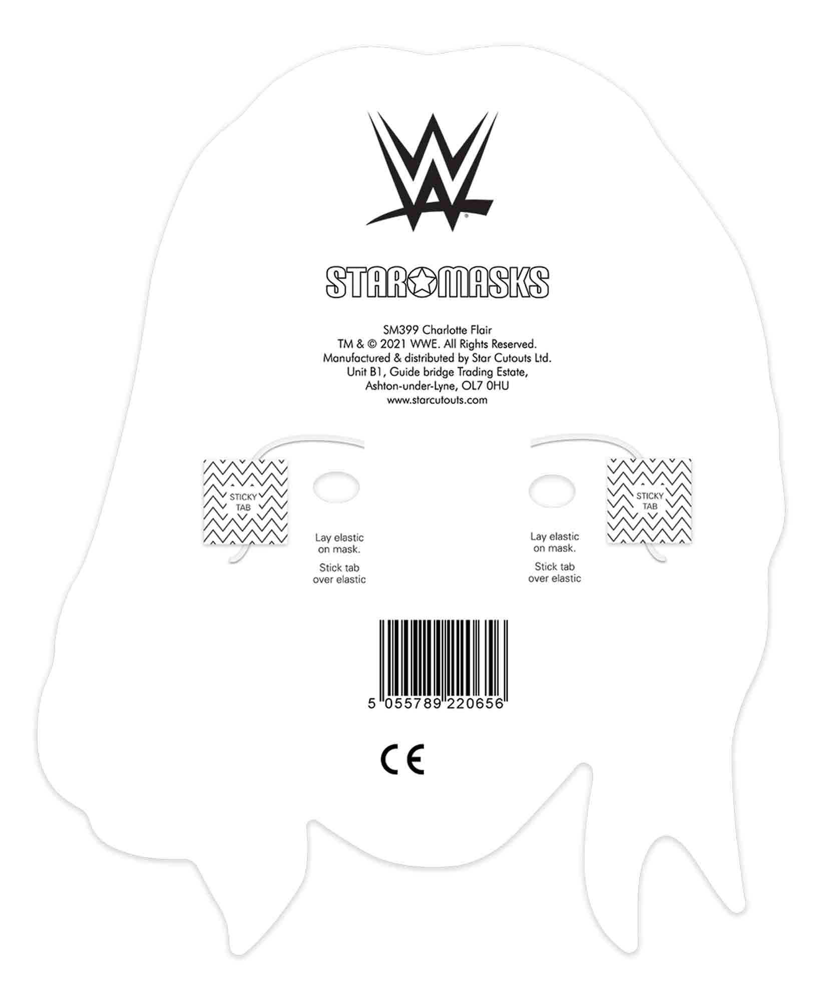 Charlotte Flair WWE Face Mask