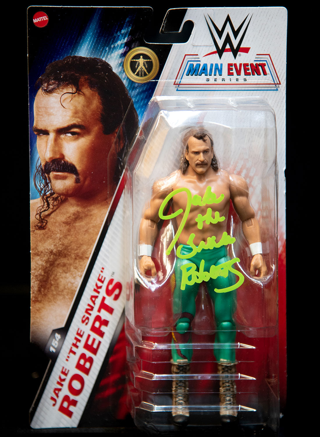 Jake Figure Jake Roberts WWE Main Event Series #154 Action Figure – wrestlingshop.com