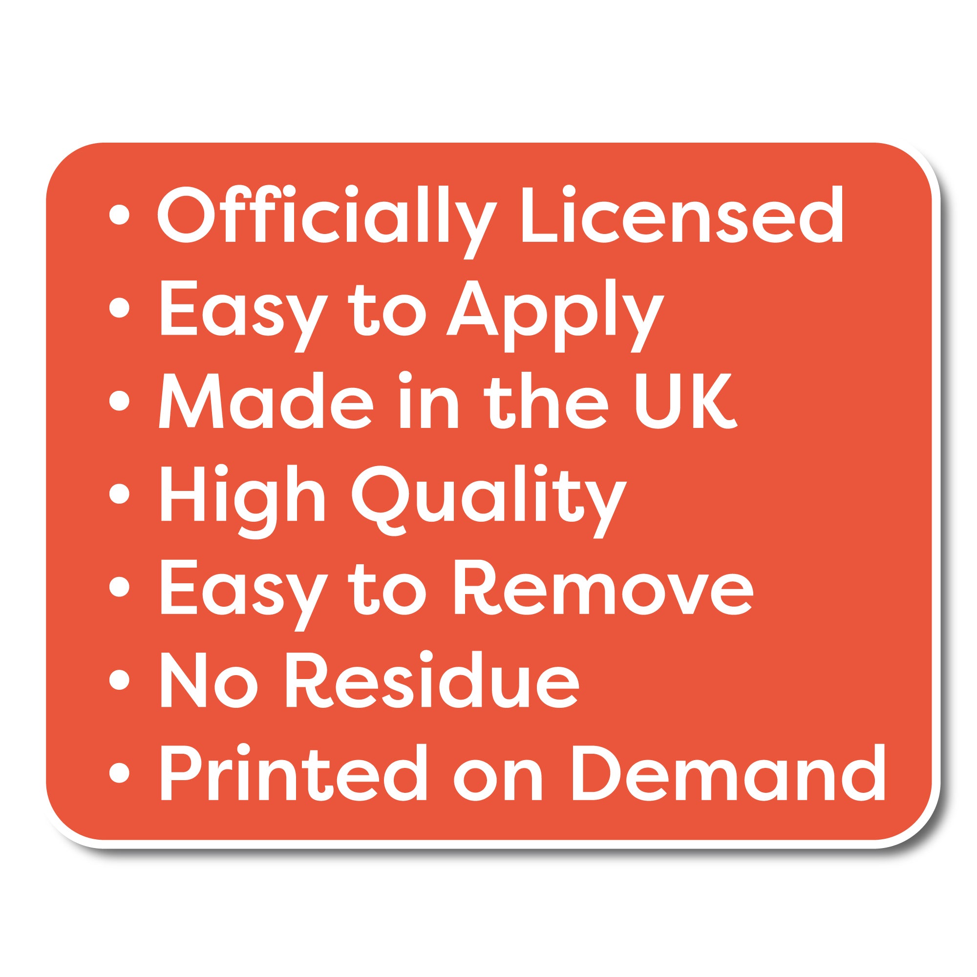 Asuka WWE Broken Wall Sticker