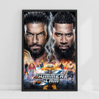 WWE SummerSlam Detroit Print Poster