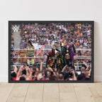 The Kabuki Warriors WWE Women's Tag Team Win Print Poster