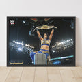 Bayley WrestleMania Win WWE Print Poster