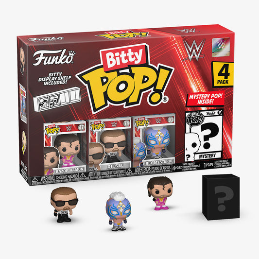 WWE Bitty POP Series 3 (4-Pack)