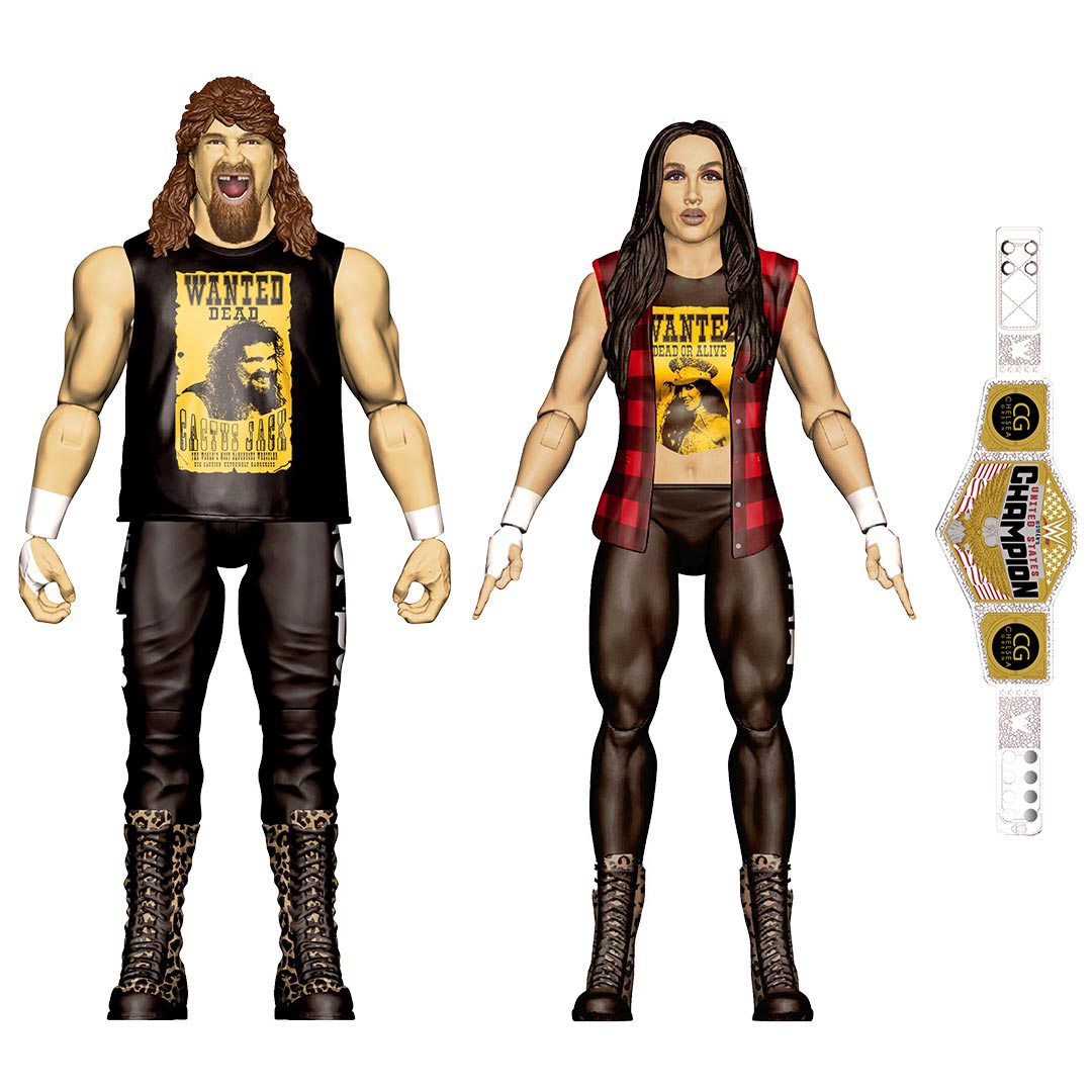 Chelsea Green & Cactus Jack WWE Main Event Showdown Series #26 (2-Pack)