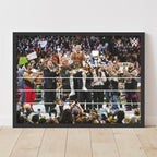 Cody Rhodes Championship Win WrestleMania WWE Print Poster