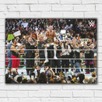 Cody Rhodes Championship Win WrestleMania WWE Print Poster