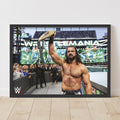 Drew McIntyre WrestleMania Win WWE Print Poster