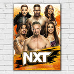 WWE NXT Weekly Programming Print Poster