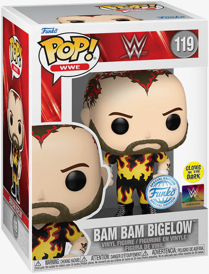 Bam Bam Bigelow WWE POP #119 (Glows in the Dark)