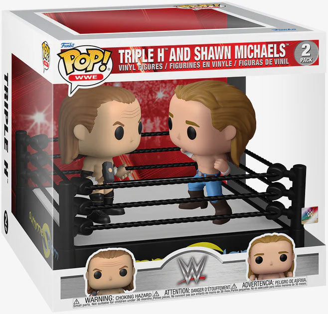 Triple H & Shawn Michaels WWE POP Ring Moments 2-Pack