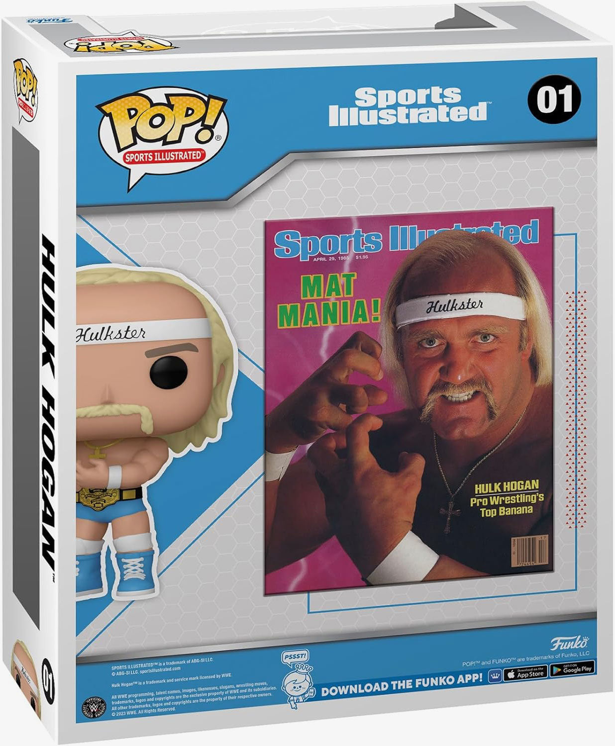 Hulk Hogan Sports Illustrated WWE POP Cover #01