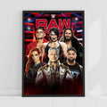 WWE RAW Weekly Programming Print Poster