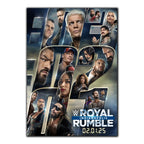 WWE Royal Rumble Indianapolis Print Poster