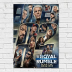 WWE Royal Rumble Indianapolis Print Poster