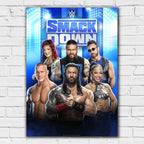 WWE SmackDown Weekly Programming Print Poster