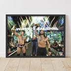 The Rock & Roman Reigns WWE WrestleMania Win Print Poster