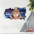 Tiffany Stratton WWE Broken Wall Sticker