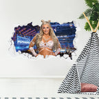 Tiffany Stratton WWE Broken Wall Sticker