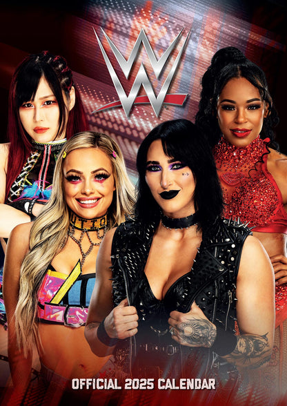 WWE Women's 2025 Calendar