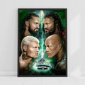 WWE WrestleMania XL Lightning Print Poster