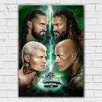 WWE WrestleMania XL Lightning Print Poster