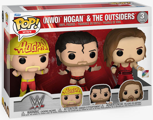 (nWo) Hulk Hogan & The Outsiders WWE POP 3-Pack