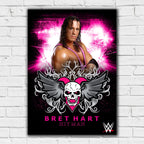 Bret "Hit Man" Hart WWE Print Poster