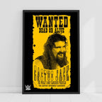Cactus Jack WWE Wanted Print Poster