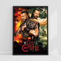 WWE Clash at the Castle Belt Print Poster