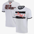CM Punk Best In The World Ringer - Men's WWE Retro T-Shirt